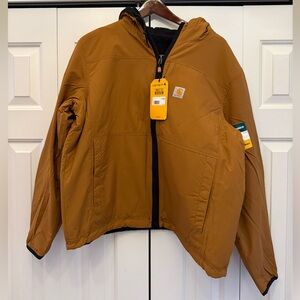 Rain Defender Relaxed Fit Fleece Reversible Jacket
